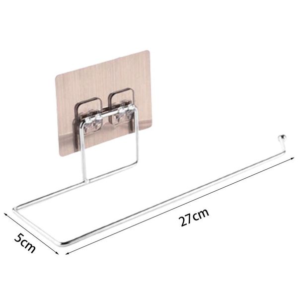 toilet paper holders 1pc non perforated rag support hook towel rack wall-mounted kitchen holder tissue stainless steel hanging
toilet paper holders 1pc non perforated rag support hook towel rack wall-mounted kitchen holder tissue stainless steel hanging