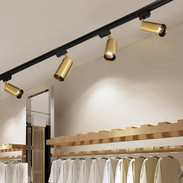 track light for shop modern spotlight living room/bedroom luminarier lighting 1/3/5head lights