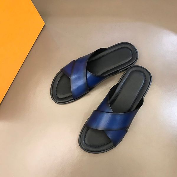 2021 real leather men slippers soft cowhide lazy men shoes popular designer beach slippers mules princetown classic men slippers with box, Black
2021 real leather men slippers soft cowhide lazy men shoes popular designer beach slippers mules princetown classic men slippers with box, Black