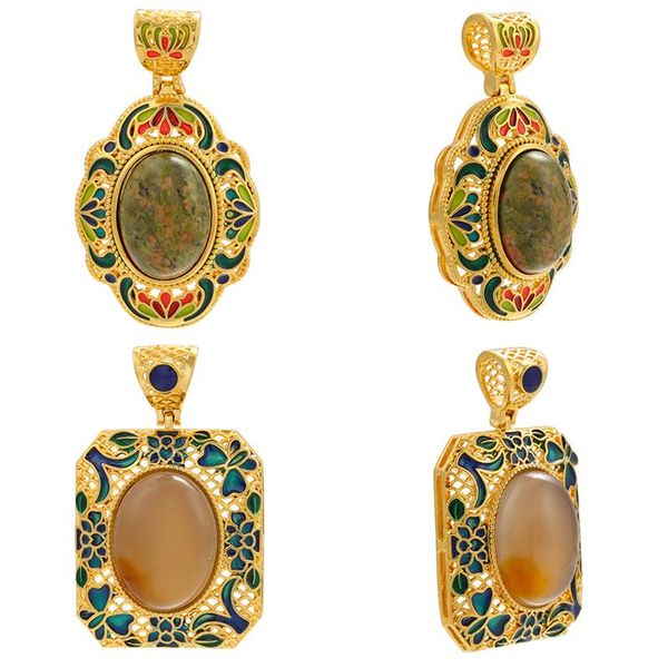 charms zhukou elegant retro necklace pendant for women gold pendants diy handmade jewelry making accessories wholesale vd940, Bronze;silver
charms zhukou elegant retro necklace pendant for women gold pendants diy handmade jewelry making accessories wholesale vd940, Bronze;silver