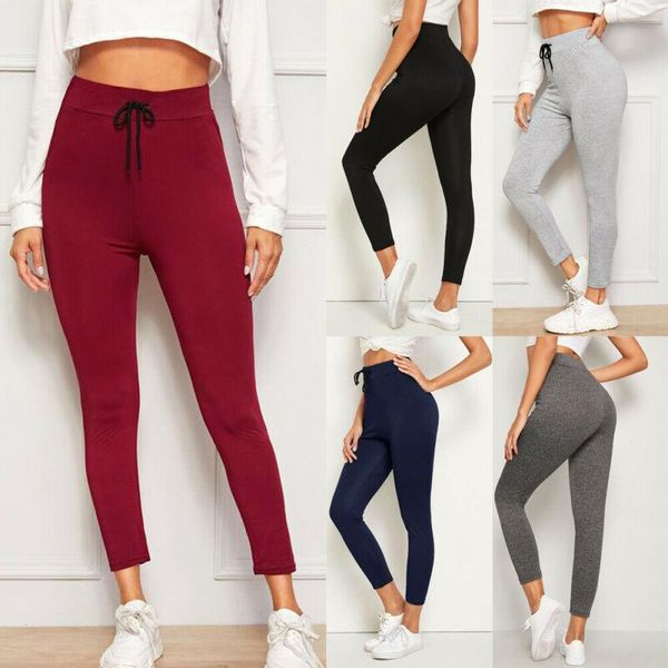 women's leggings womens high waist soft stretch elastic fitness pants cotton sport tights slim trouser long workout pant, Black
women's leggings womens high waist soft stretch elastic fitness pants cotton sport tights slim trouser long workout pant, Black