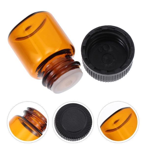 storage bottles & jars 100pcs 1ml empty makeup glass sub packaging with perforated plug
storage bottles & jars 100pcs 1ml empty makeup glass sub packaging with perforated plug