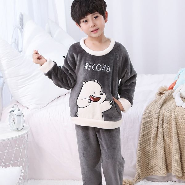 kidspajamasgirlsboyssleepwearbabynightclothesanimalcartoonflannelbearchildrenspyjamasfor46810t, Blue;gray
kidspajamasgirlsboyssleepwearbabynightclothesanimalcartoonflannelbearchildrenspyjamasfor46810t, Blue;gray
