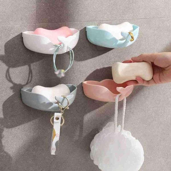 soap dishes style 4 colors plastic fish tail hook holder toilet confucian storage box drainage master perforated drain b1t8
soap dishes style 4 colors plastic fish tail hook holder toilet confucian storage box drainage master perforated drain b1t8