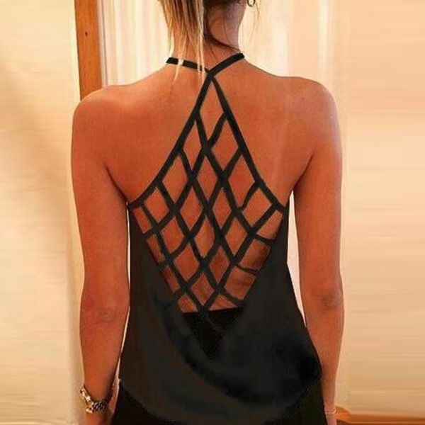 women's tanks & camis backless grid tank women black sunflower print o-neck sleeveless clubwear beach vest fashion crop, White
women's tanks & camis backless grid tank women black sunflower print o-neck sleeveless clubwear beach vest fashion crop, White