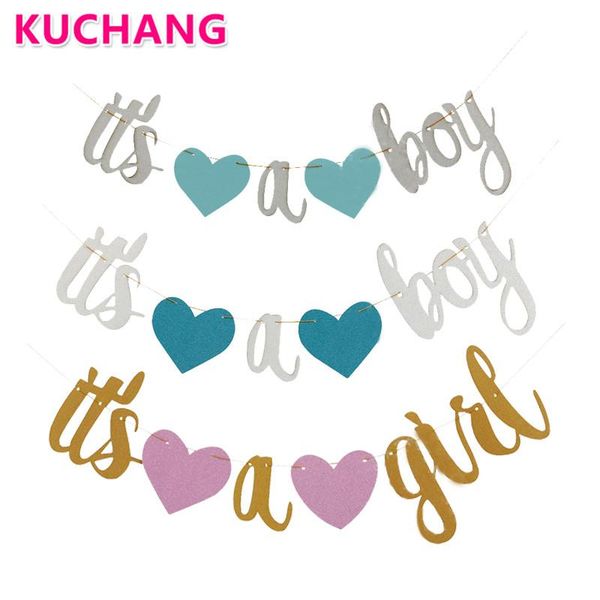 party decoration 1 set it's a boy girl banner born decorative string flags baby shower bunting wall toy
party decoration 1 set it's a boy girl banner born decorative string flags baby shower bunting wall toy