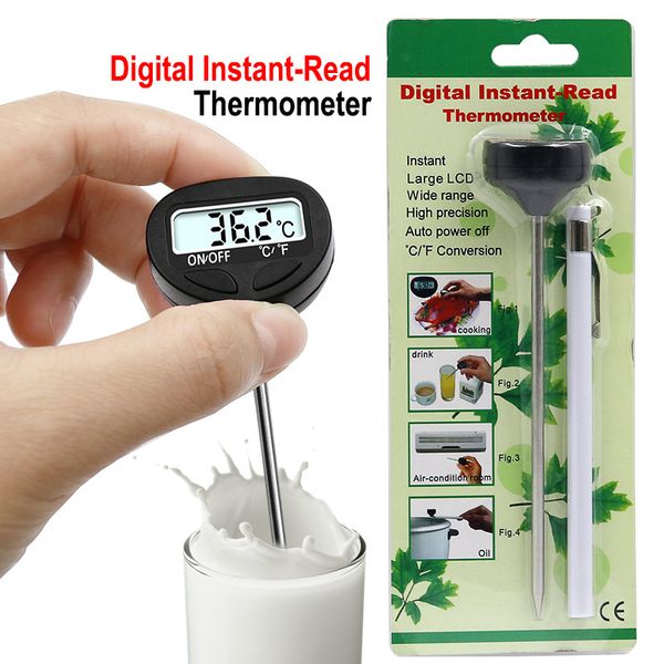 electronic digital food thermometer for cake candy fry bbq food meat temperature household thermometers with long probe
electronic digital food thermometer for cake candy fry bbq food meat temperature household thermometers with long probe