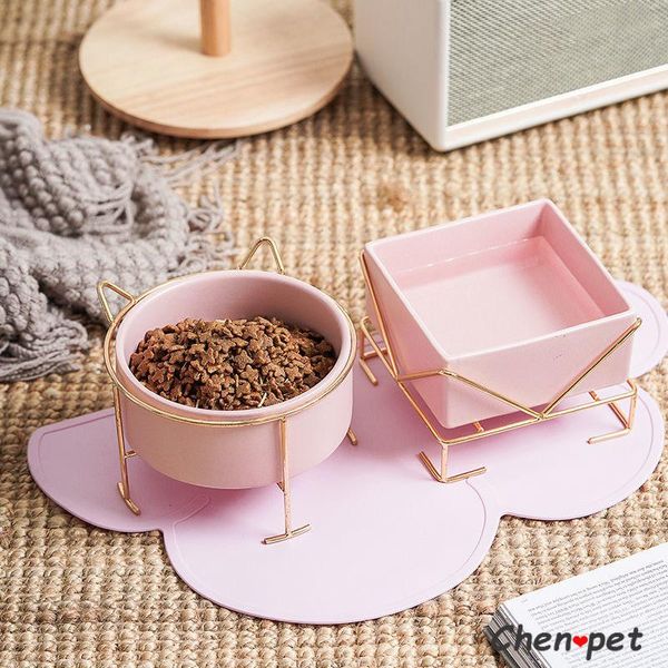 cat bowls & feeders luxury pink ceramics pet food bowl with golden stand supplies for and dog nordic style water feeder
cat bowls & feeders luxury pink ceramics pet food bowl with golden stand supplies for and dog nordic style water feeder