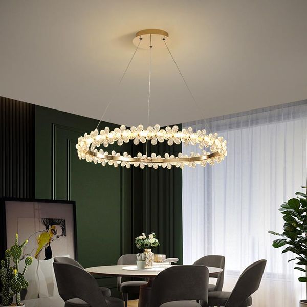 chandeliers modern led chandelier crystal ring indoor lighting luster loft light for living room bedroom round fixture lights
chandeliers modern led chandelier crystal ring indoor lighting luster loft light for living room bedroom round fixture lights