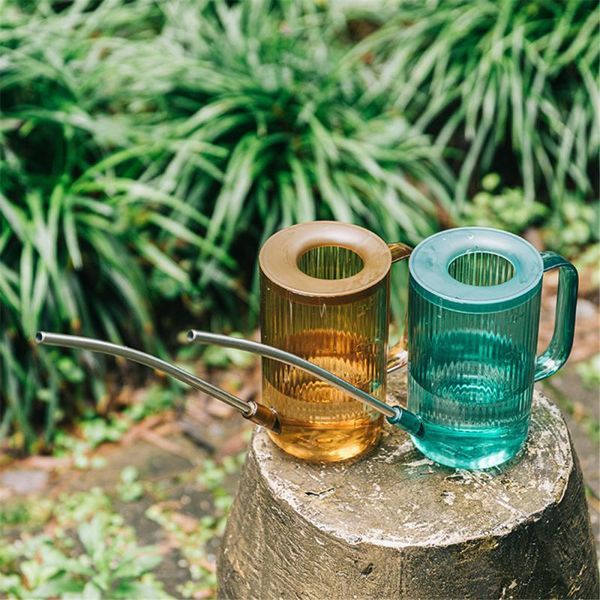 watering equipments long mouth water can crystal plastic pot garden flower plant non-spray tool gardening supplies
watering equipments long mouth water can crystal plastic pot garden flower plant non-spray tool gardening supplies