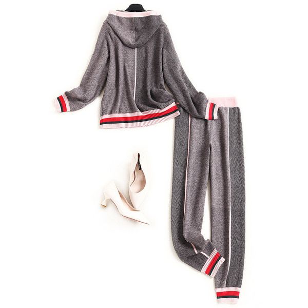 women's two piece pants fashion long sleeve jumper with upper mesh hood and 2-piece pants assembly ladies'clothes exwq, White
women's two piece pants fashion long sleeve jumper with upper mesh hood and 2-piece pants assembly ladies'clothes exwq, White