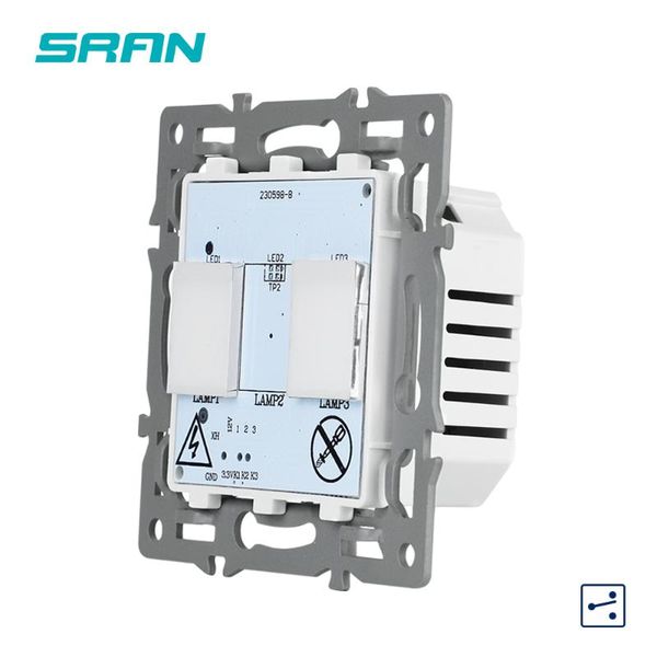 smart home control sran eu wall sensor switch module, 110-240v with led 2gang 2way touch for stairs and interrupted 82*82mm fgt20-22
smart home control sran eu wall sensor switch module, 110-240v with led 2gang 2way touch for stairs and interrupted 82*82mm fgt20-22