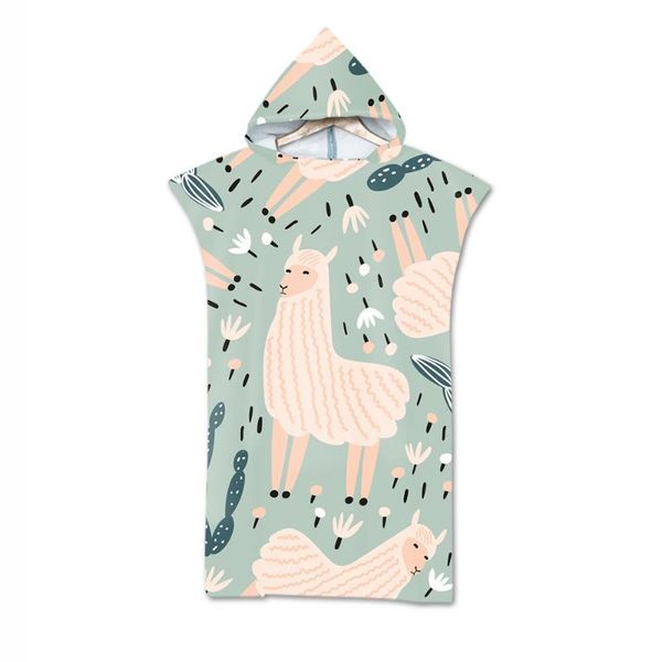 towel digital printing alpaca robe bath outdoor hooded beach poncho bathrobe towels women man aht30
towel digital printing alpaca robe bath outdoor hooded beach poncho bathrobe towels women man aht30