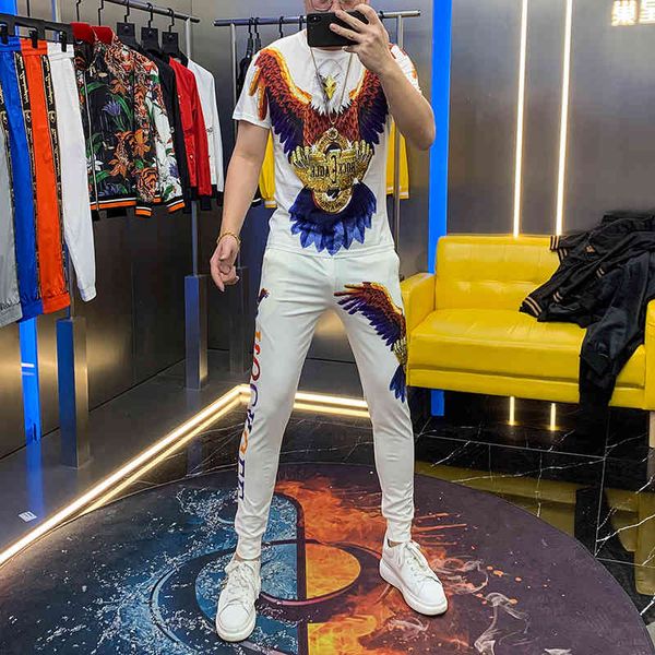 hoodies summer custom eagle print short fashion mercerized cotton two garments suit for, Black
hoodies summer custom eagle print short fashion mercerized cotton two garments suit for, Black