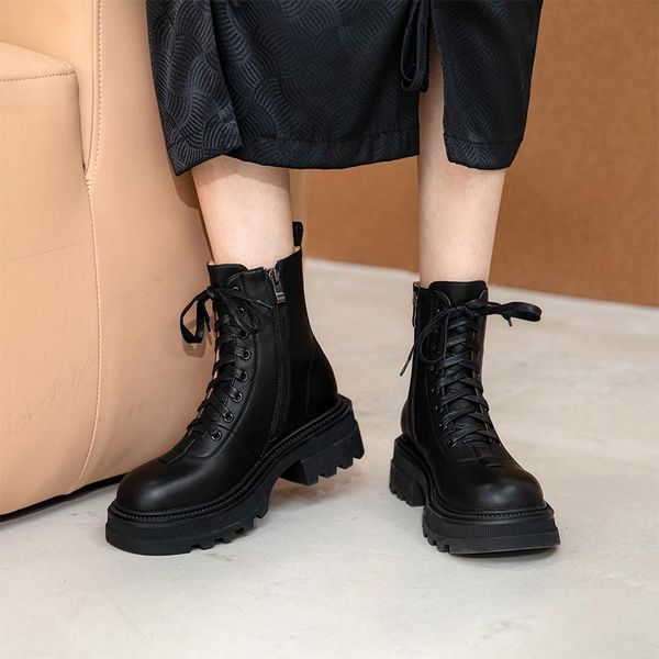 boots qzyerai genuine cow leather knight women's for the winter platform shoes flat snow ankle women, Black
boots qzyerai genuine cow leather knight women's for the winter platform shoes flat snow ankle women, Black