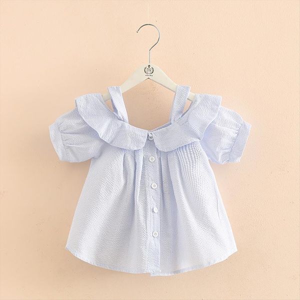 baby girl blouse kids shoulderless shirt child toddler soft cotton stripe children clothing summer 3 10y, White;black
baby girl blouse kids shoulderless shirt child toddler soft cotton stripe children clothing summer 3 10y, White;black