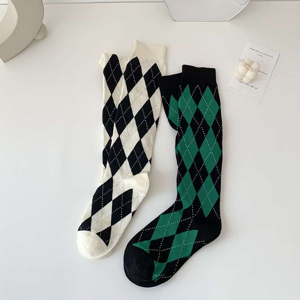 socks children's white diamond lattice medium tube socks pure cotton spring and autumn tide stockings college style calf, Black;white
socks children's white diamond lattice medium tube socks pure cotton spring and autumn tide stockings college style calf, Black;white