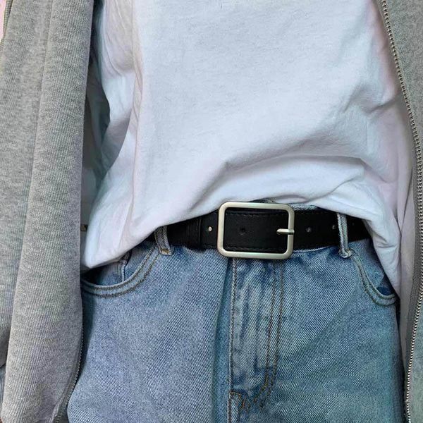 belts simple leather belt for women rectangular metal buckle waist strap designer female jeans dress trouser decorative waistband, Black;brown
belts simple leather belt for women rectangular metal buckle waist strap designer female jeans dress trouser decorative waistband, Black;brown
