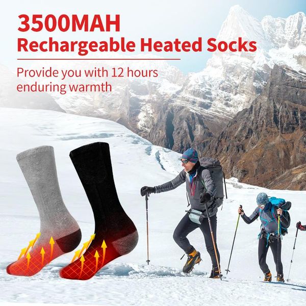 sports socks 2021 winter cycling thermal cotton washable heated warm high boot for women men christmas with 2battery, Black
sports socks 2021 winter cycling thermal cotton washable heated warm high boot for women men christmas with 2battery, Black