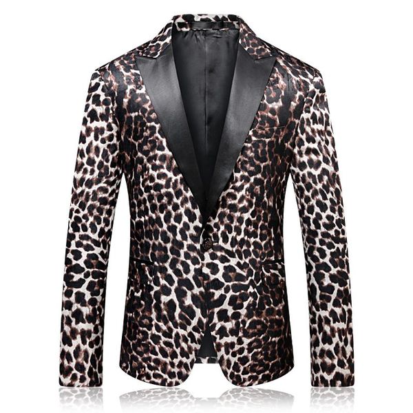 men's suits & blazers mogu leopard print luxury 2021 fashion men wear party prom casual blazer dress stage costume brand slim fit suit, White;black
men's suits & blazers mogu leopard print luxury 2021 fashion men wear party prom casual blazer dress stage costume brand slim fit suit, White;black