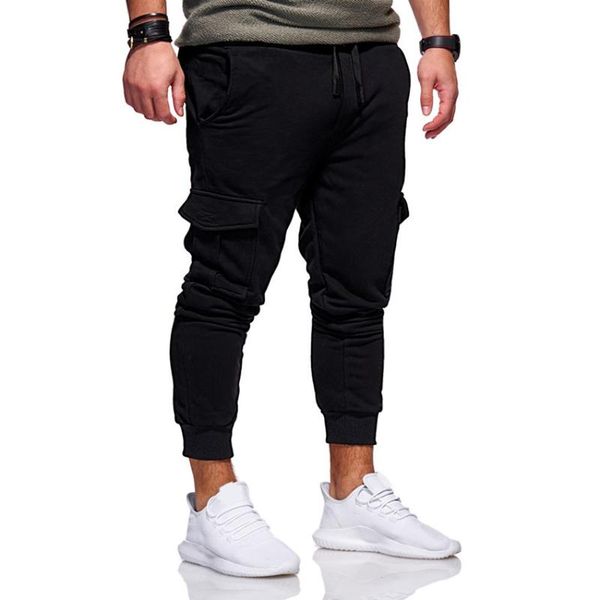 men's pants cargo for men hip hop trousers loose casual pocket comfortable cotton male streetwear harem, Black
men's pants cargo for men hip hop trousers loose casual pocket comfortable cotton male streetwear harem, Black