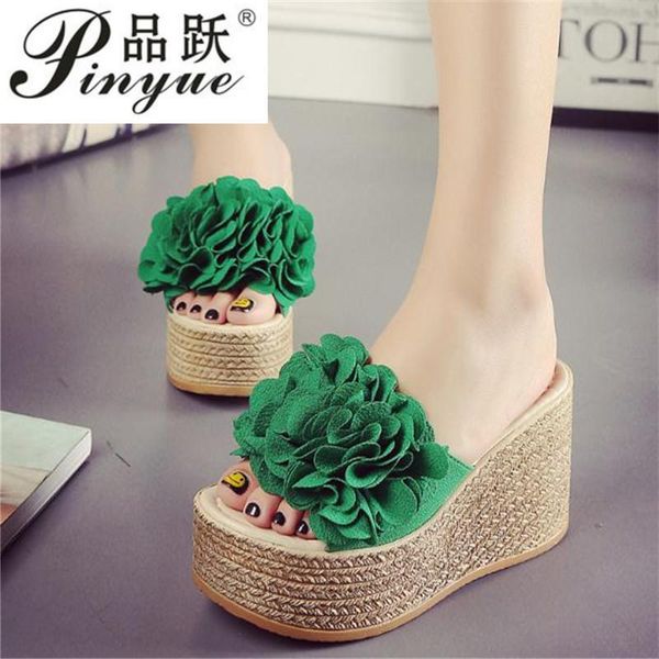 sandals summer women wedge slippers platform appliques butterfly-knot beach antiskid female clog shoes slides, Black
sandals summer women wedge slippers platform appliques butterfly-knot beach antiskid female clog shoes slides, Black