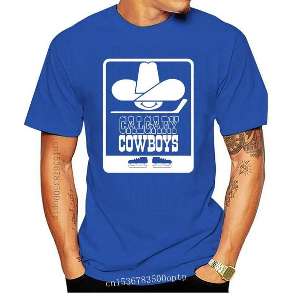 men's t-shirts calgary cowboys retro wha hockey g200 t-shirt, White;black