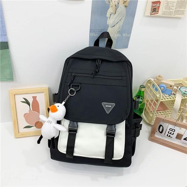 school bags korean style backbags for women nylon waterproof university girls large-capacity leisure outdoor travel backpacks
school bags korean style backbags for women nylon waterproof university girls large-capacity leisure outdoor travel backpacks