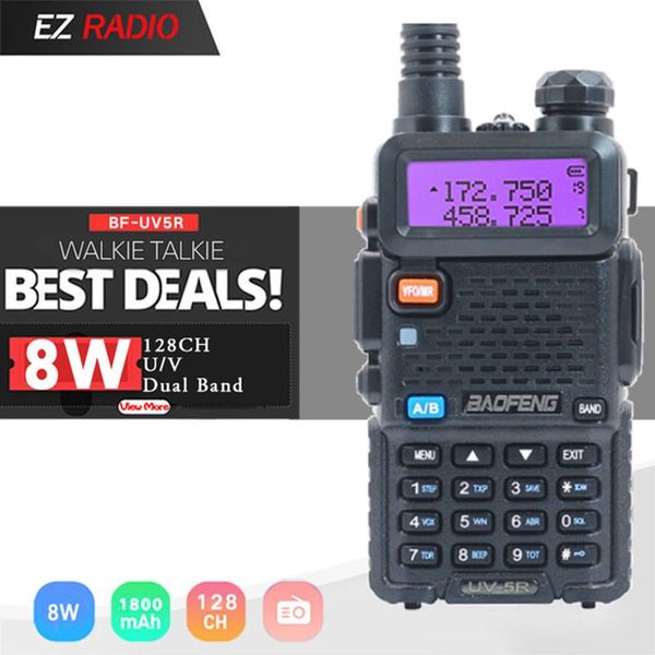 walkie talkie baofeng uv-5r 5w 8w 10 km two way ro station uv 5r hunting receiver uv5r uv-9r uv-82 uv-8hx walkie-talkie
walkie talkie baofeng uv-5r 5w 8w 10 km two way ro station uv 5r hunting receiver uv5r uv-9r uv-82 uv-8hx walkie-talkie