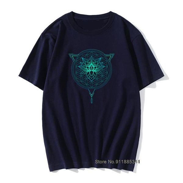 men's t-shirts men tees mens tshirt guys t shirts cotton lotus flower of life mandala in geometric triangle funnyping, White;black
men's t-shirts men tees mens tshirt guys t shirts cotton lotus flower of life mandala in geometric triangle funnyping, White;black