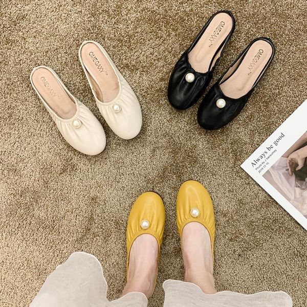 slippers 2021 spring summer women pu leather slides woman shoes preal slipper slip on ladies casual zapatos mujer 7992c, Black
slippers 2021 spring summer women pu leather slides woman shoes preal slipper slip on ladies casual zapatos mujer 7992c, Black