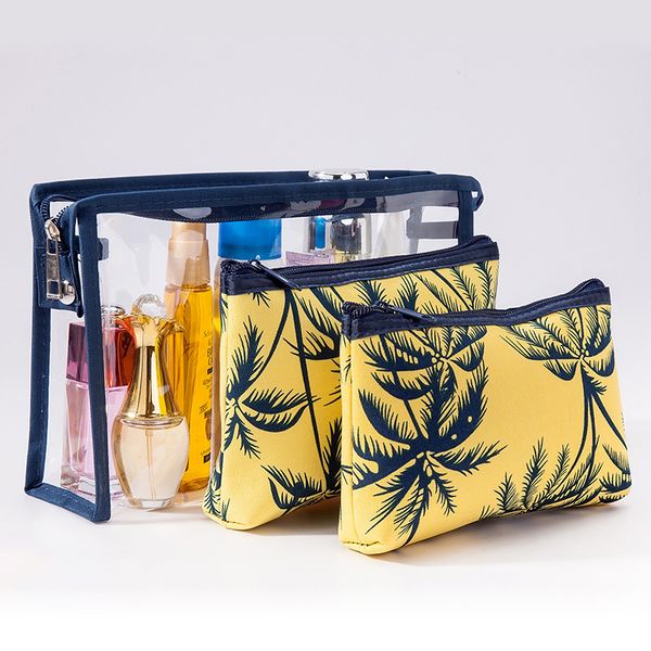 organizador de maquillaje amazon seller luxury women bag travel portable 3pcs make up washbag pvc large clear makeup bag set
organizador de maquillaje amazon seller luxury women bag travel portable 3pcs make up washbag pvc large clear makeup bag set