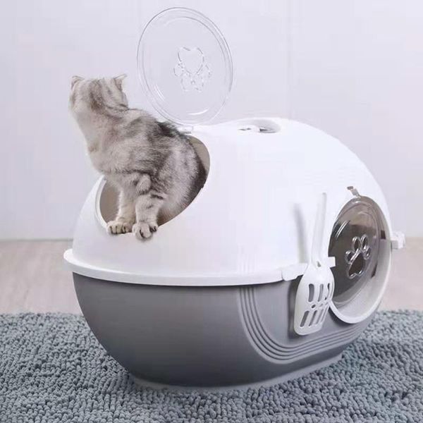other cat supplies litter box double door cats toilet non-slip kitten bedpan fully enclosed space anti-splash pet
other cat supplies litter box double door cats toilet non-slip kitten bedpan fully enclosed space anti-splash pet