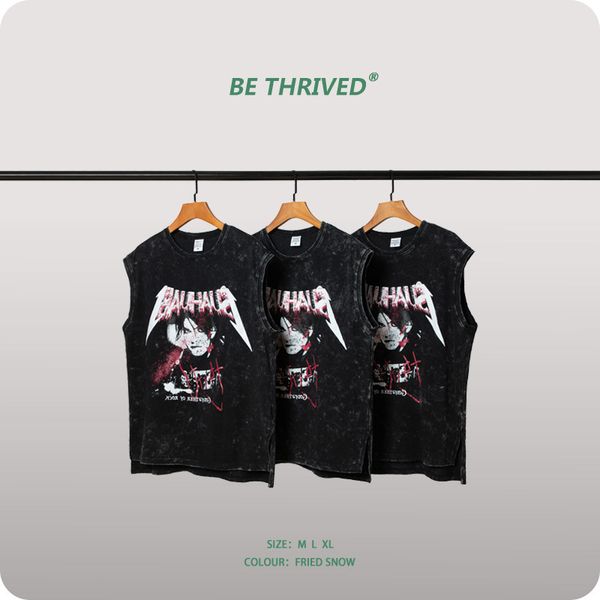 be menswear | 2021 summer heavy industry old rock band printed vt fenggao street fashion brand svels tee, Gray
be menswear | 2021 summer heavy industry old rock band printed vt fenggao street fashion brand svels tee, Gray