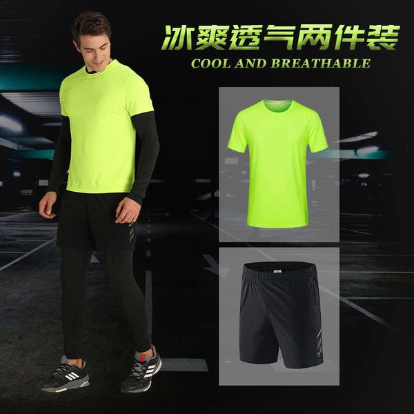 tracksuits six men's clothes piece summer short sleeve quick drying t-shirt running exercise fitness suit, Gray
tracksuits six men's clothes piece summer short sleeve quick drying t-shirt running exercise fitness suit, Gray