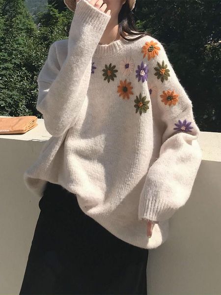 women's sweaters 2021 sweater pullover korean o-neck cashmere long-sleeved warm thick minimalist softness fluffy winter, White;black
women's sweaters 2021 sweater pullover korean o-neck cashmere long-sleeved warm thick minimalist softness fluffy winter, White;black