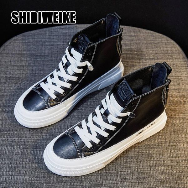 boots fashion leather women's double zipper shoes casual woman 2021 autumn solid ankle white black v979
boots fashion leather women's double zipper shoes casual woman 2021 autumn solid ankle white black v979