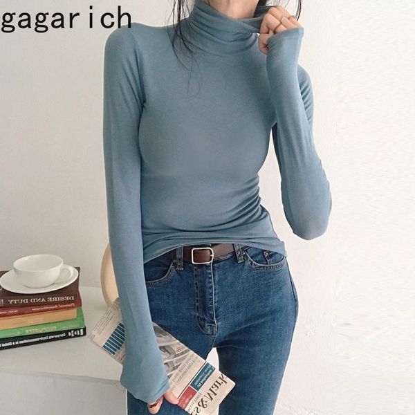 women's t-shirt gagarich 2021 autumn korean chic niche temperament high neck simple versatile skin-friendly comfortable bottoming top, White
women's t-shirt gagarich 2021 autumn korean chic niche temperament high neck simple versatile skin-friendly comfortable bottoming top, White