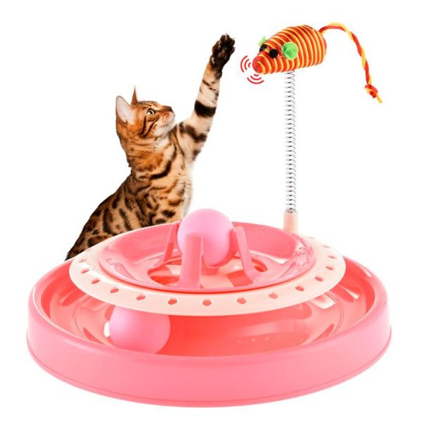 cat toys crazy track ball disc game play disk interactive entertainment pet toy mouse spring turntable plate training supplies
cat toys crazy track ball disc game play disk interactive entertainment pet toy mouse spring turntable plate training supplies
