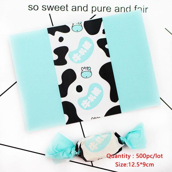 gift wrap 500pcs/lot light blue cartoon cow head black white markings nougat wrapping paper baby birthday party candy sugar
gift wrap 500pcs/lot light blue cartoon cow head black white markings nougat wrapping paper baby birthday party candy sugar