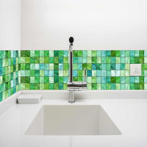 self-adhesive mosaic waterproof and oil-proof wall surface emerald decorative sticker wallpapers
self-adhesive mosaic waterproof and oil-proof wall surface emerald decorative sticker wallpapers
