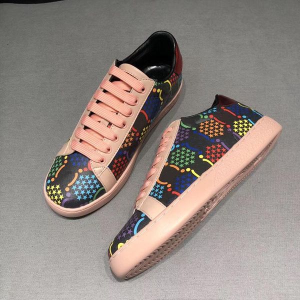 luxurys designers casual shoes italy classic vintage low-sneakers fashion 3d printing bee screener boots women cowskin sport shoe men genuin, Black
luxurys designers casual shoes italy classic vintage low-sneakers fashion 3d printing bee screener boots women cowskin sport shoe men genuin, Black