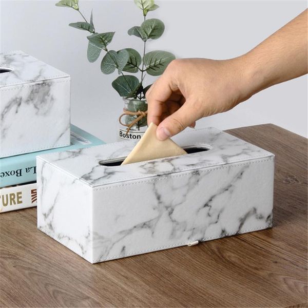 tissue boxes & napkins modern marble rectangle leather box napkin holder toilet paper case dispenser home desk living room decoration
tissue boxes & napkins modern marble rectangle leather box napkin holder toilet paper case dispenser home desk living room decoration