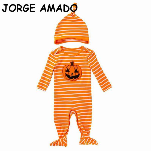 rompers halloween baby girl footies pumpkin stripe long sleeve cotton with cap born clothes 0-2y yk017 jf6b, Blue
rompers halloween baby girl footies pumpkin stripe long sleeve cotton with cap born clothes 0-2y yk017 jf6b, Blue