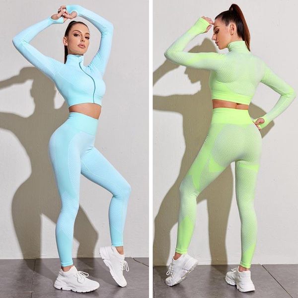 yoga outfit women's tracksuit seamless set sportwear gym workout clothes for 2pcs long sleeve high waist leggings sports suits
yoga outfit women's tracksuit seamless set sportwear gym workout clothes for 2pcs long sleeve high waist leggings sports suits