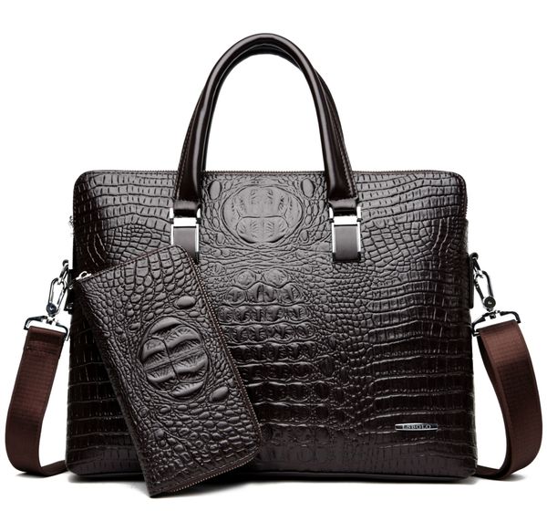 crocodile pu leather briefcases 2018 business lapbag for men luxury designer men handbag buy one get two send purse
crocodile pu leather briefcases 2018 business lapbag for men luxury designer men handbag buy one get two send purse