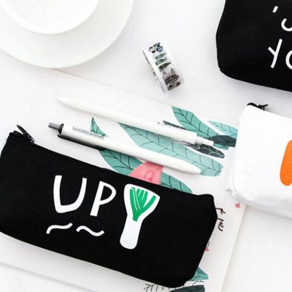 vegetables zipper pencil bag students style pen cases stationery canvas office supplies cute storage box bags
vegetables zipper pencil bag students style pen cases stationery canvas office supplies cute storage box bags