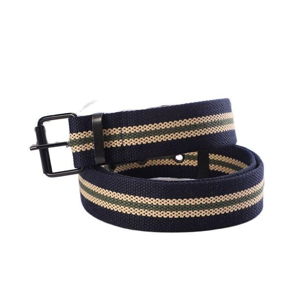 belts fashion simple personality versatile outdoor square pin buckle stripe canvas men's knitting belt, Black;brown
belts fashion simple personality versatile outdoor square pin buckle stripe canvas men's knitting belt, Black;brown