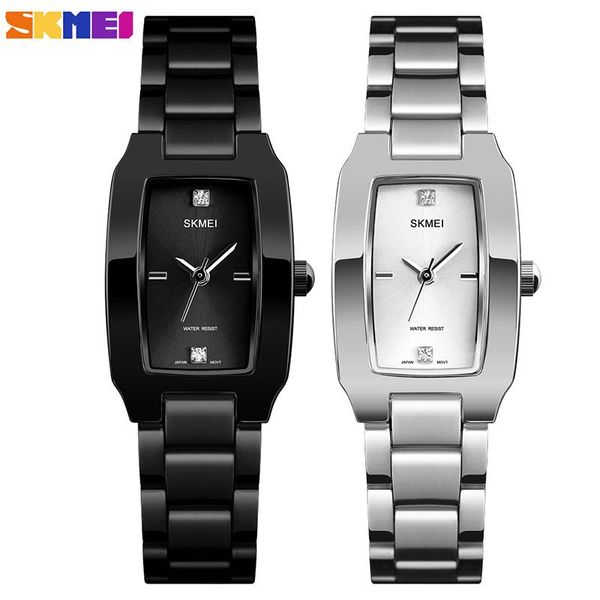 wristwatches skmei brand young classic luxury rectangle quartz watch for womens fashion with steel wristband gifts women, Slivery;brown
wristwatches skmei brand young classic luxury rectangle quartz watch for womens fashion with steel wristband gifts women, Slivery;brown