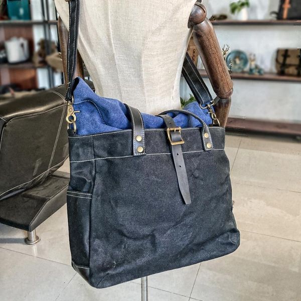 shoulder bags american retro handbag oil wax canvas messenger bag simple hit color vertical fold tote
shoulder bags american retro handbag oil wax canvas messenger bag simple hit color vertical fold tote